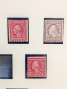 U.S. Coils 1910/11-1916/22 Assorted Stamps - 36