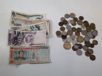 Foreign Paper Notes & Coins