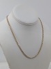 14K Yellow Gold Rope Chain Necklace - 2