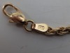 14K Yellow Gold Rope Chain Necklace - 5