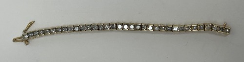 14K Gold & Diamond Bracelet (Riverside, CA)