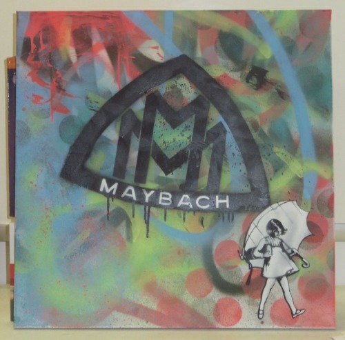 Acrylic Painting "Maybach" (Riverside, CA)