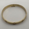 18K Gold Hinged Bangle (Riverside, CA) - 3