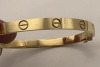 18K Gold Hinged Bangle (Riverside, CA) - 5