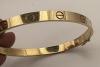 18K Gold Hinged Bangle (Riverside, CA) - 6