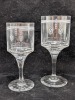 (2) Cartier Stemware
