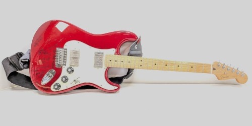 Fender Stratocaster Autographed Guitar