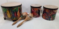 Remo Kids Floor Tom, Bongo & Shakers