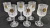 Crystal Candlesticks, Glasses, Bowl, & More - 8