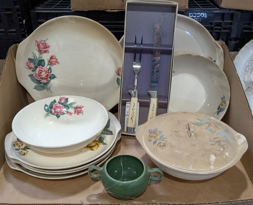 "Ballerina" Dishware & Miracle Worker Carving Set