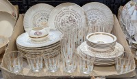 Patriotic Plates & Drinking Glasses