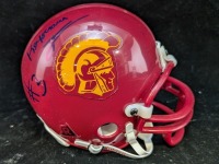 Keyshawn Johnson Autographed USC Trojans Mini Helmet