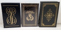 (3) Easton Press Books