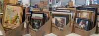 4 Ctns of Wall Hangings, Art, Prints