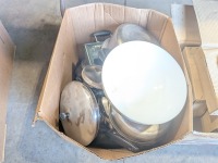 (5) Ctns Cookware, Flatware, & Dishes