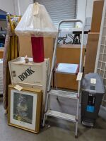 Ladder, Cabinet, Trash Can, & More