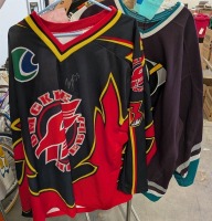 (2) Autographed Khristov Stanislav Jerseys