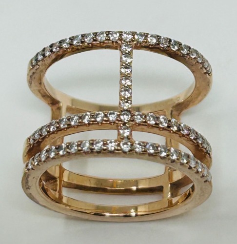 Rose Gold Tone Ring (Dayton, NJ)