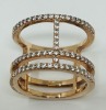 Rose Gold Tone Ring (Dayton, NJ)