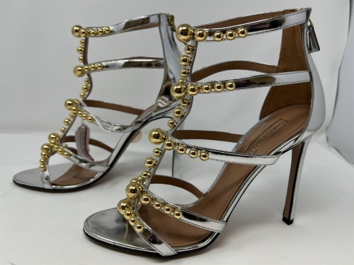 Studded Stiletto Sandals (Dayton, NJ)