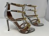 Studded Stiletto Sandals (Dayton, NJ) - 3