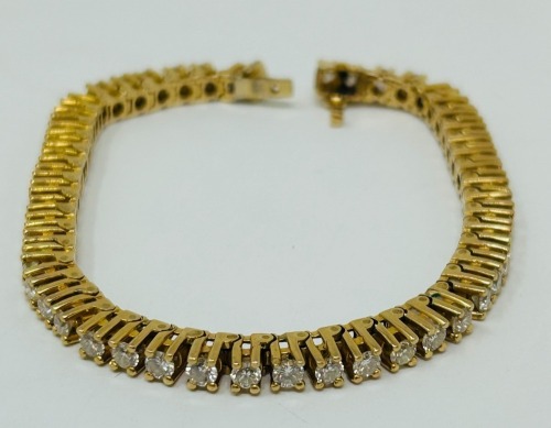 14K Gold & Diamond Bracelet (Dayton, NJ)