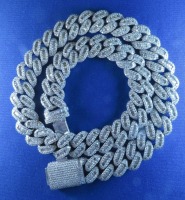 10K Gold & Diamond Necklace (Riverside, CA)