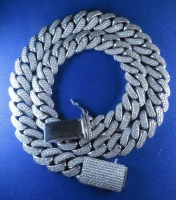 14K Gold & Diamond Necklace (Riverside, CA)
