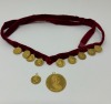 Gold Coins on Cord (Dayton, NJ)