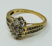10K Gold & Diamond Ring (Dayton, NJ)