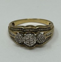 10K Gold & Diamond Ring (Dayton, NJ)