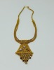 22K Gold Plated Necklace & Gold Plated Jewelry & Single Base Metal & Stone Earrings (Dayton, NJ)