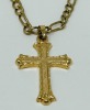 22K Gold Plated Necklace & Gold Plated Jewelry & Single Base Metal & Stone Earrings (Dayton, NJ) - 11