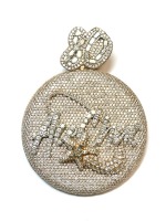 14K Gold & Diamond "80 ACE CHUC" Pendant (Pompano Beach, FL)