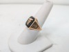 14K Yellow Gold Signet Ring - 2