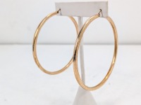Yellow Gold Hoop Earrings