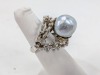 14K Gold Pearl-Like Ring - 3