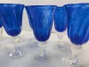 (8) Blue Val De Pome Chritophe Saba Biot Glasses - 2