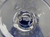 (8) Blue Val De Pome Chritophe Saba Biot Glasses - 3