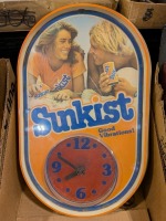 Vintage "Sunkist" Wall Clock