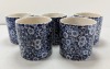 (5) "Burleigh" Mugs