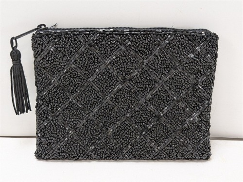 Lancome Beaded Pouch