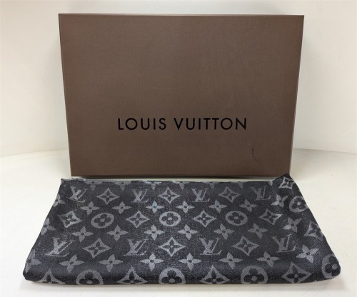 Black Louis Vuitton Scarf