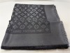 Black Louis Vuitton Scarf - 3
