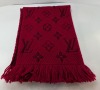 Red Louis Vuitton Scarf - 2