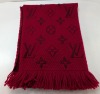 Red Louis Vuitton Scarf - 3