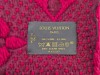 Red Louis Vuitton Scarf - 4
