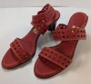 Red Salvadore Ferragamo Heels - 2