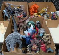 (3) Ctns Assorted Monster Figurines