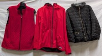 (2) Jackets & (1) Vest